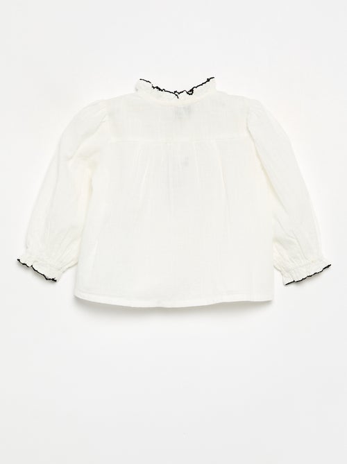 Blouse en dobby - Kiabi Blouse en dobby - Kiabi