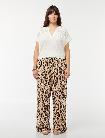 Blouse en double gaze de coton
