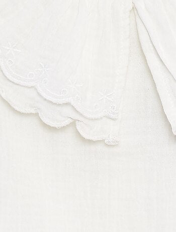 Blouse en gaze de coton