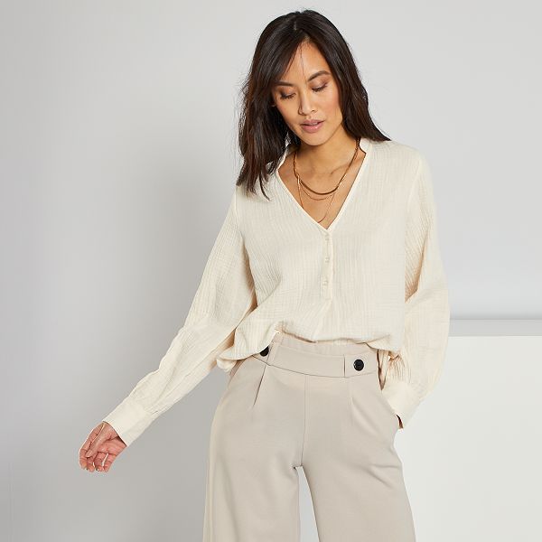 robe gaze de coton kiabi