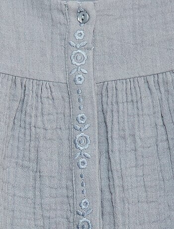 Blouse en gaze de coton