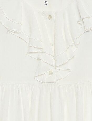 Blouse en maille légère à motif