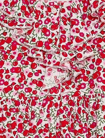 Blouse en maille légère à motif