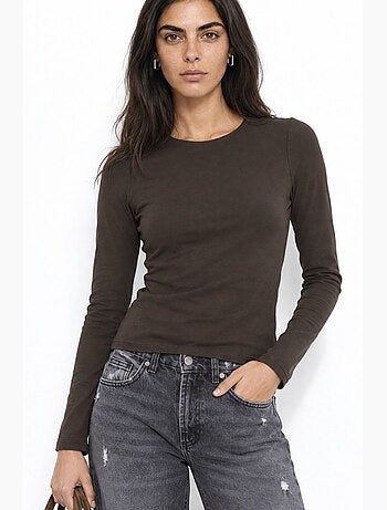 Blouse en mélange de coton busem