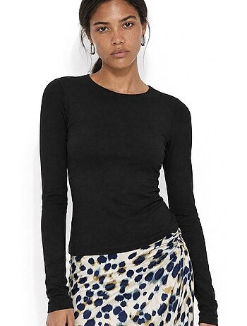 Blouse en mélange de coton busem