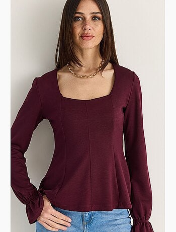 Blouse en mélange de modal lucci