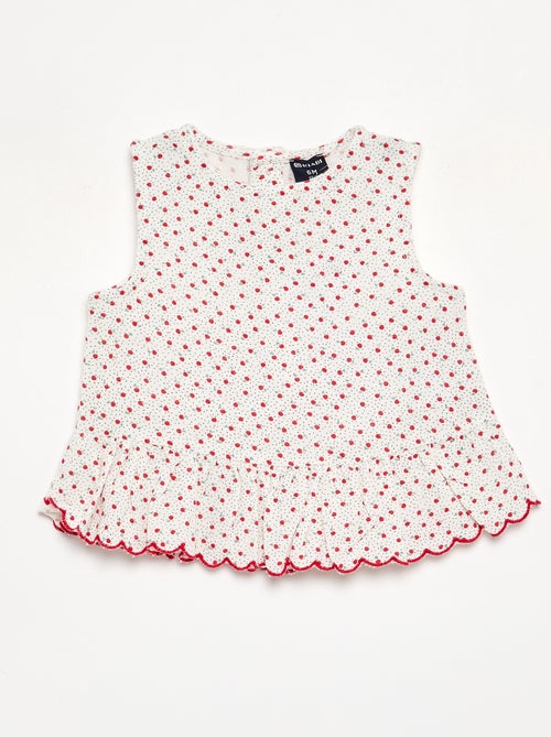 Blouse en voile de coton - Kiabi Blouse en voile de coton - Kiabi