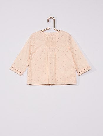 Blouse en voile de coton