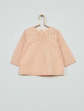 Blouse en voile de coton