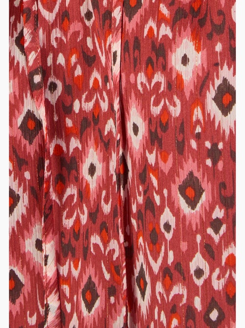 Blouse en voile imprimé - Damart - Kiabi