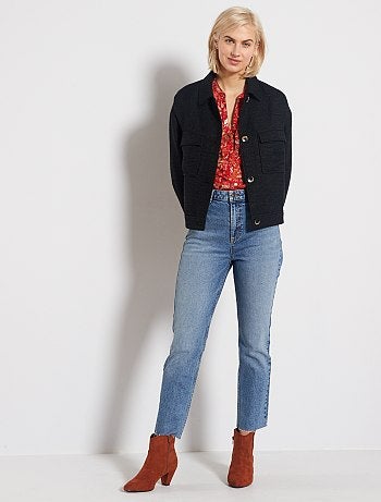 Blouse en voile imprimé - Kiabi