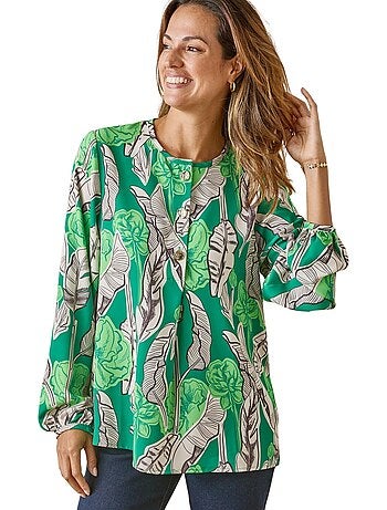 Blouse encolure ronde femme - DAXON