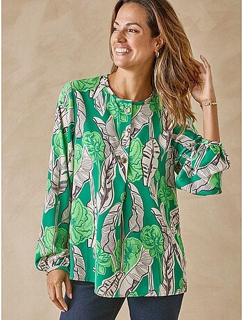Blouse encolure ronde femme - DAXON