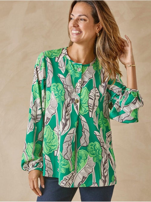 Blouse encolure ronde femme - DAXON - Kiabi Blouse encolure ronde femme - DAXON - Kiabi