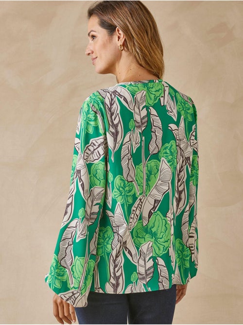 Blouse encolure ronde femme - DAXON - Kiabi Blouse encolure ronde femme - DAXON - Kiabi