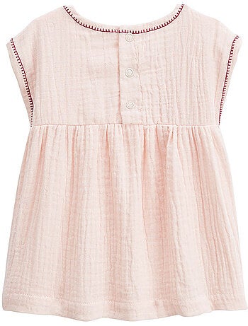 Blouse enfant en gaze de coton Arizona