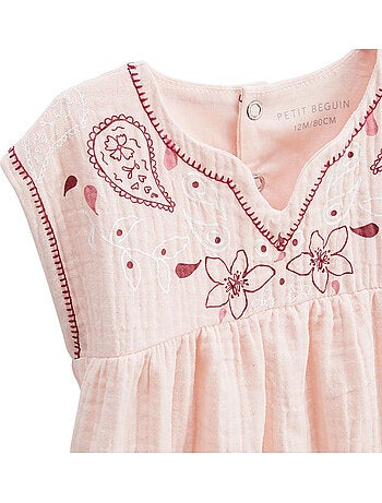 Blouse enfant en gaze de coton Arizona