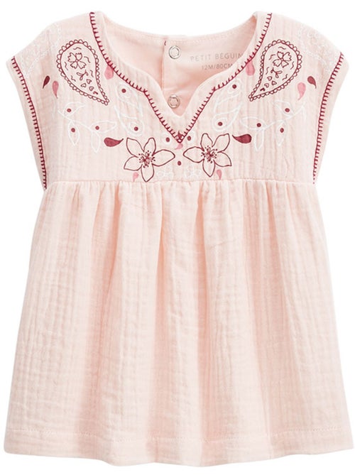 Blouse enfant en gaze de coton Arizona - Kiabi