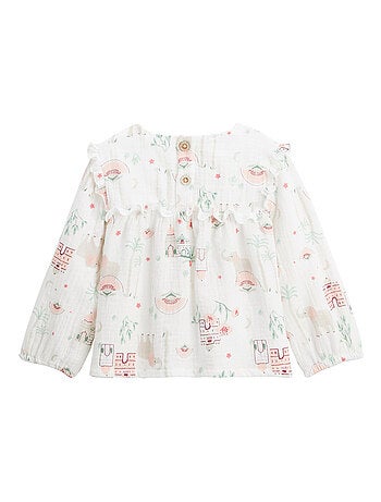 Blouse enfant en gaze de coton Arya