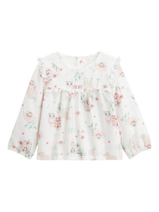Blouse enfant en gaze de coton Arya