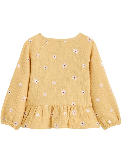 Blouse enfant en gaze de coton Camila - Kiabi