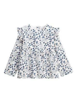 Blouse enfant en popeline Céleste