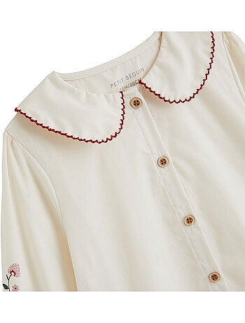 Blouse enfant en popeline grace