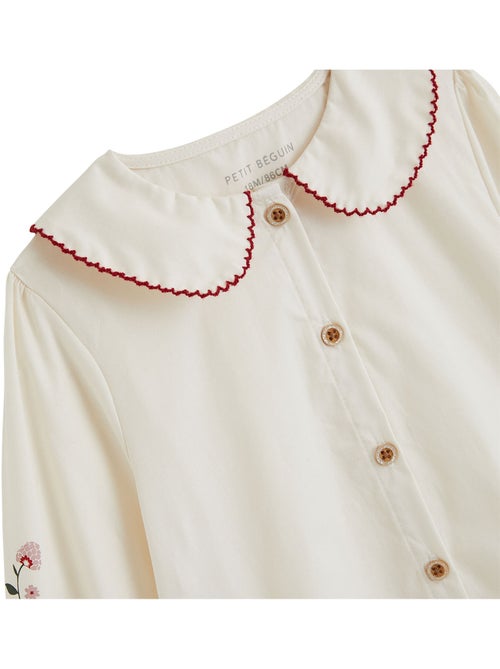 Blouse enfant en popeline grace - Kiabi