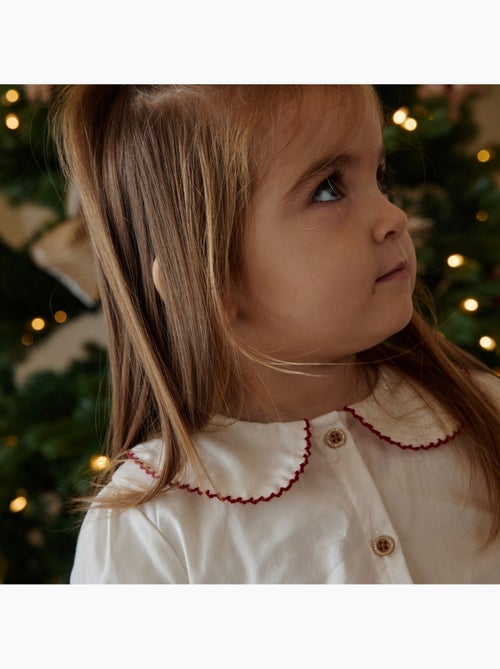 Blouse enfant en popeline grace - Kiabi Blouse enfant en popeline grace - Kiabi