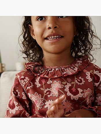 Blouse enfant en popeline Harmony