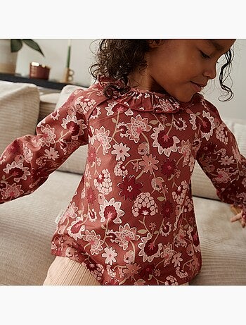 Blouse enfant en popeline Harmony