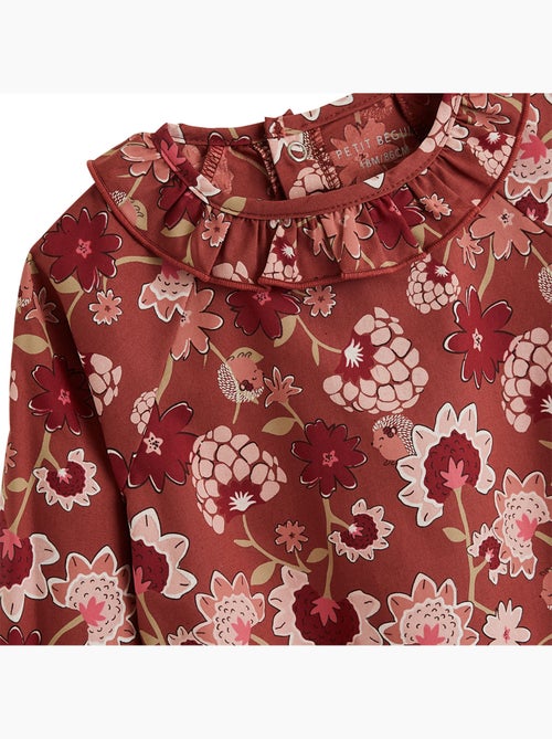 Blouse enfant en popeline harmony - Kiabi Blouse enfant en popeline harmony - Kiabi