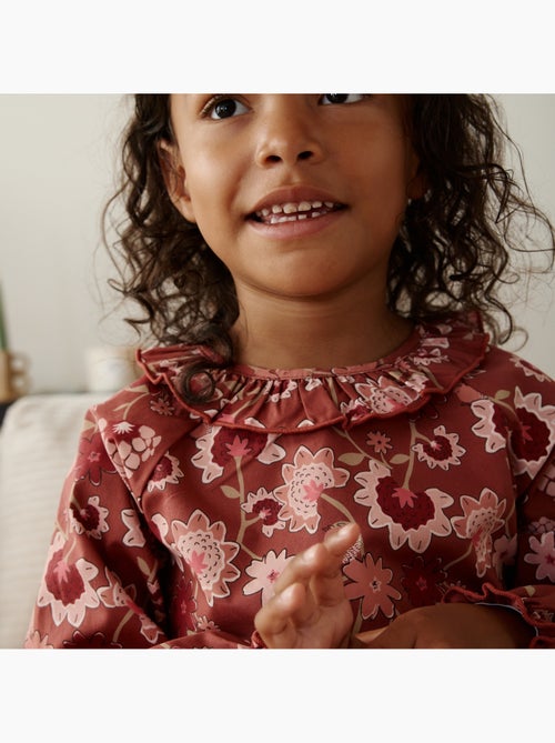 Blouse enfant en popeline harmony - Kiabi Blouse enfant en popeline harmony - Kiabi