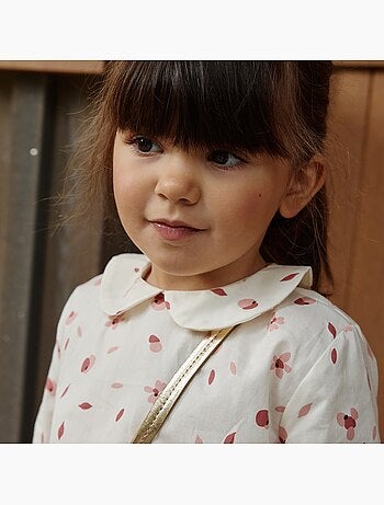 Blouse enfant en popeline laponie