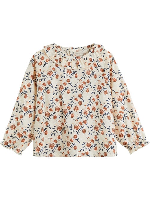 Blouse enfant en popeline ollie - Kiabi Blouse enfant en popeline ollie - Kiabi