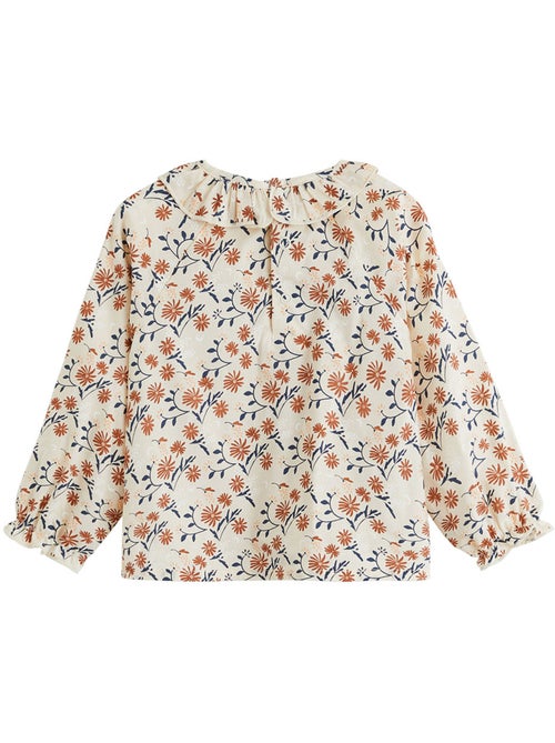 Blouse enfant en popeline ollie - Kiabi Blouse enfant en popeline ollie - Kiabi