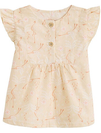 Blouse enfant en popeline Poésie d'été