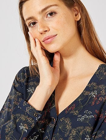 Blouse esprit babydoll - Kiabi