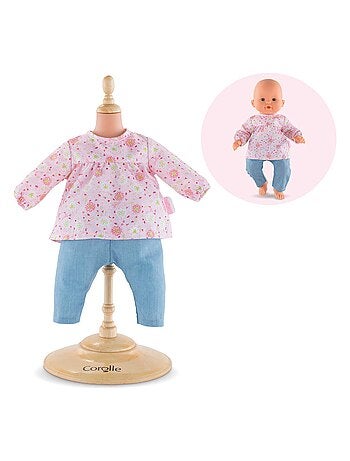 Blouse et Pantalon pour poupon 36 cm - Kiabi