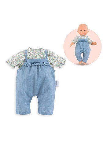 Blouse et Salopette pour poupon 36 cm