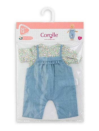 Blouse et Salopette pour poupon 36 cm
