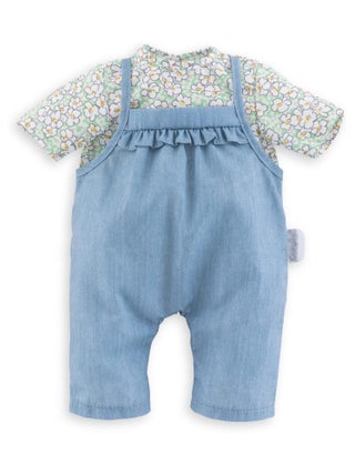 Blouse et Salopette pour poupon 36 cm
