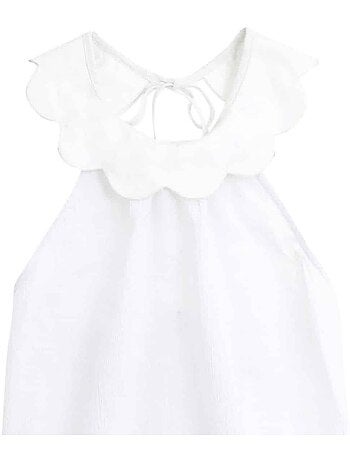 Blouse Été - Col Forme Pétale Tulipe - La Faute à Voltaire