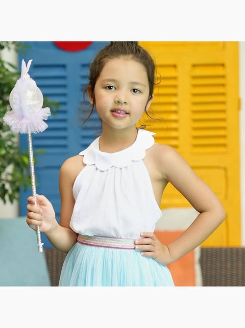 Blouse  Été  - Col Forme Pétale  Tulipe - La Faute à Voltaire - Kiabi