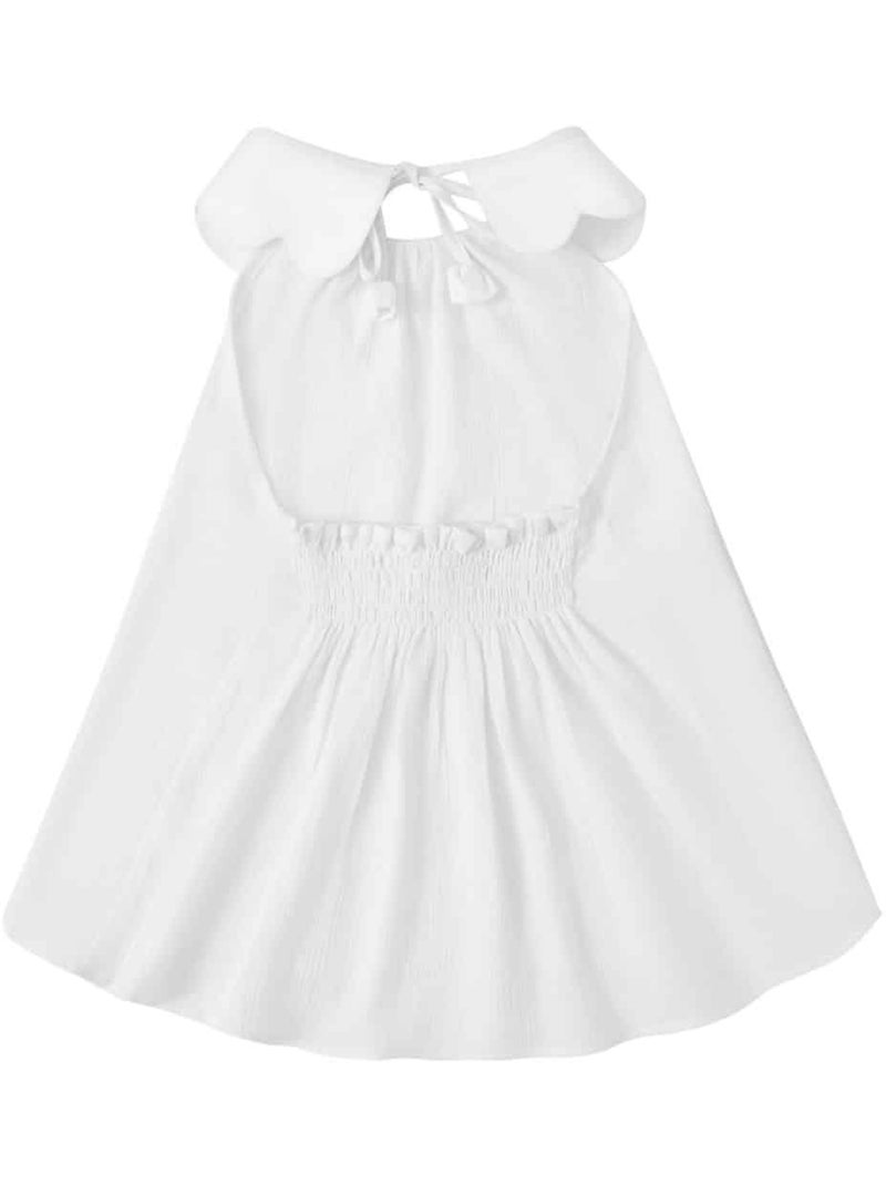Blouse  Été  - Col Forme Pétale  Tulipe - La Faute à Voltaire Blanc - Kiabi