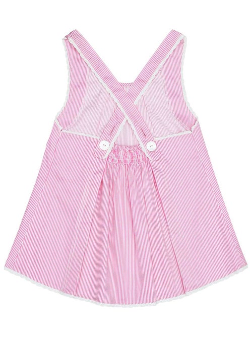 Blouse Été  à Fines Rayures   et Dentelle   ANAIS - La Faute à Voltaire - Kiabi