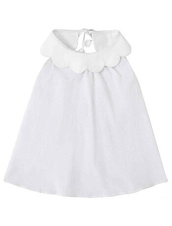 Blouse Été Col Forme Pétales Tulipe - La Faute à Voltaire