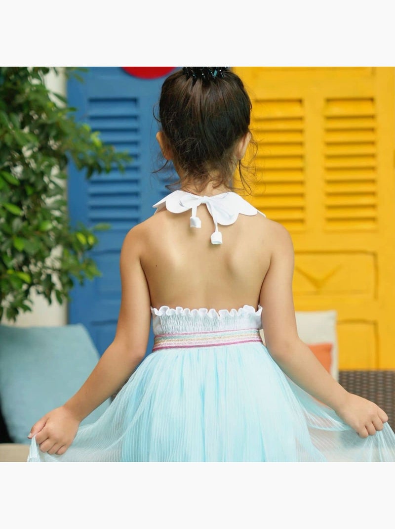 Blouse  Été   Col Forme Pétales  Tulipe - La Faute à Voltaire Blanc - Kiabi