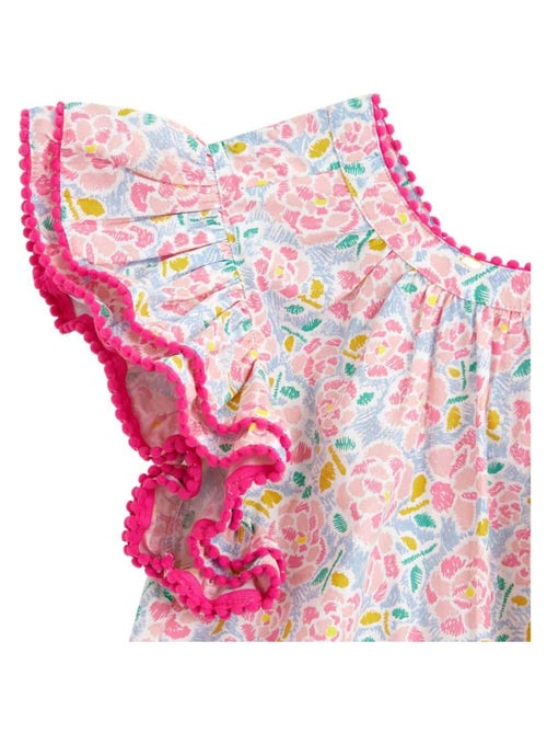 Blouse Été Fleurie    et    Manches Papillons  BUTTERFLY - La Faute à Voltaire - Kiabi