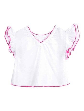 Blouse Été Manches Papillons BUTTERFLY - La Faute à Voltaire